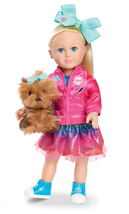 As JoJo Siwa 18-inch Posable Doll with 