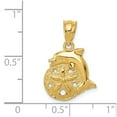 thumbnail image 3 of 14K Yellow Gold Charm Pendant Themed Men'S 20 mm 14, 3 of 3