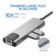 thumbnail image 3 of Tipo C Hub 5 En 1 Adaptador Usb C A Hdmi Con Ethernet Malubero Malu1424, 3 of 4