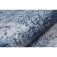 thumbnail image 3 of Cistopol Blue Modern Polyester Area Rugs for Living Room Washable Rugs Boho Moroccan Area Rug Soft Geometric Bohemian Distressed Indoor Rug for Bedroom Dining Room Office Foldable Nonslip Rug, 3 of 9