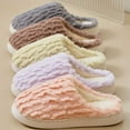thumbnail image 4 of Slides for Women House Shoes for Women Slippers Winter Warm Shoes Indoor Outdoor Comfortable Soft Cozy Fuzzy Slides For, 4 of 6