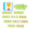 thumbnail image 1 of lionlar Sorting Spelling Games Wooden Short Vowel Reading Letters Montessori Educational, 1 of 9