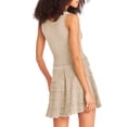thumbnail image 3 of Sleeveless Women Slim Fit Hollow Mini Dress, 3 of 3