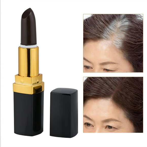 Hair Color, Temporary Lipstick Hair Dye Pen One-time Cover White Hair Nourish Hair Color Dying Tool