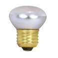 thumbnail image 1 of Satco S3601 120V Stubby 25-Watt R14 Light Bulb, Clear, 1 of 2