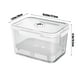 thumbnail image 3 of Fiudx Lonchera Portátil, Mini Contenedor para Refrigerador, Caja Hermética para Almacenar Alimentos, Organizador Versátil para Picnic, Uso En Exteriores En Primavera, Esencial para Viajes y Campament, 3 of 6