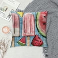 thumbnail image 2 of Fenyluxe Summer Pillow Covers Happy Summer Throw Pillow Covers Hello Sunshine Ice Cream Pillow Covers for Farmhouse Decoration Indoor Outdoor Home Decor 24x24in, 2 of 5