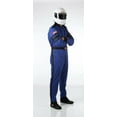 thumbnail image 5 of RaceQuip 110026RQP 110 Series 1-Pc Driving Suit SFI 3.2A/1 Blue/Black Stripe XL, 5 of 11