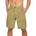 thumbnail image 1 of Txlixc Pantalones cortos de hombre, pantalones cortos de cintura alta de color sólido Txlixc moda, 1 of 5