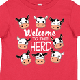 thumbnail image 4 of Inktastic Welcome to the Herd with Cute Black and White Holstein Cows Boys or Girls Toddler T-Shirt, 4 of 5