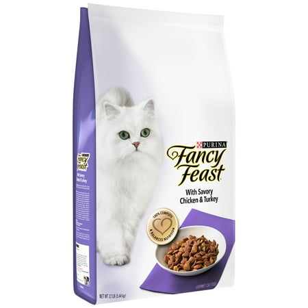 Purina Fancy Feast Gourmet Dry Cat Food With Savory ...