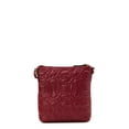 thumbnail image 4 of Time and Tru Women's Norah Crossbody Shoulder Bag, Maroon, 4 of 6