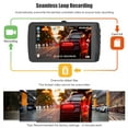 thumbnail image 6 of Hwkond Dash Cam 4 Inch IPS Dash Cam Lens Car Dvr HD 1080P With Backup Rear Camera Registrar Night Vision Car Video Recorder on Clearance, 6 of 9