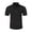 Black, variant on ShomPort Men's Work Shirts Short Sleeve Collared Textured Stretchy Quick Dry Casual Golf Shirt