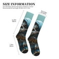 thumbnail image 2 of Lsque Cute Skeletons Figurines Pattern Sport Compression Socks for Men & Women 15-20 mmHg Knee High Nurse Pregnant Running Medical and Travel Athletic, 2 of 6