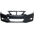 thumbnail image 2 of Front and Rear Primed Bumper Cover Replacement for 2016-2017 Nissan Altima Base 4 Cyl 2.5L, 2 of 3