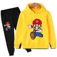 thumbnail image 3 of Nuevo juego Super Marios Sudadera con capucha Conjunto de ropa deportiva con capucha para niños Niñas Ropa Bebé Niños Pokemon - Ropa 2 5 6 7 8 9 10 11 12 13 12 Y, 3 of 5