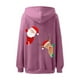 thumbnail image 5 of WILLBEST Sudadera Deportiva para Mujer Merry Christmas Hoodie For Women Funny Christmas Graphic Pullover Tops Xmas T Shirt Casual Long Sleeve Hoodie 257 Grande, 5 of 5