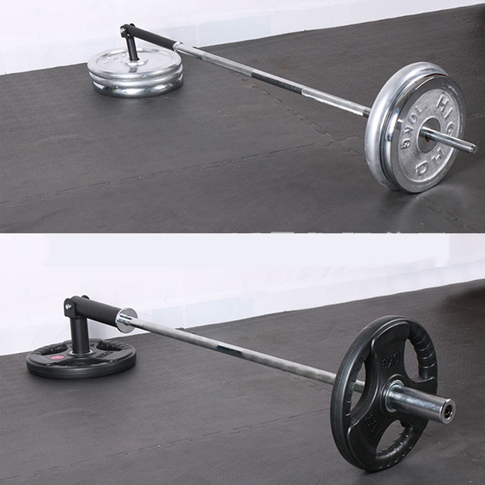 ZPAQI Platform Landmines Acces T-bar Line Training Powerliftin for 1" or 2" Barbell