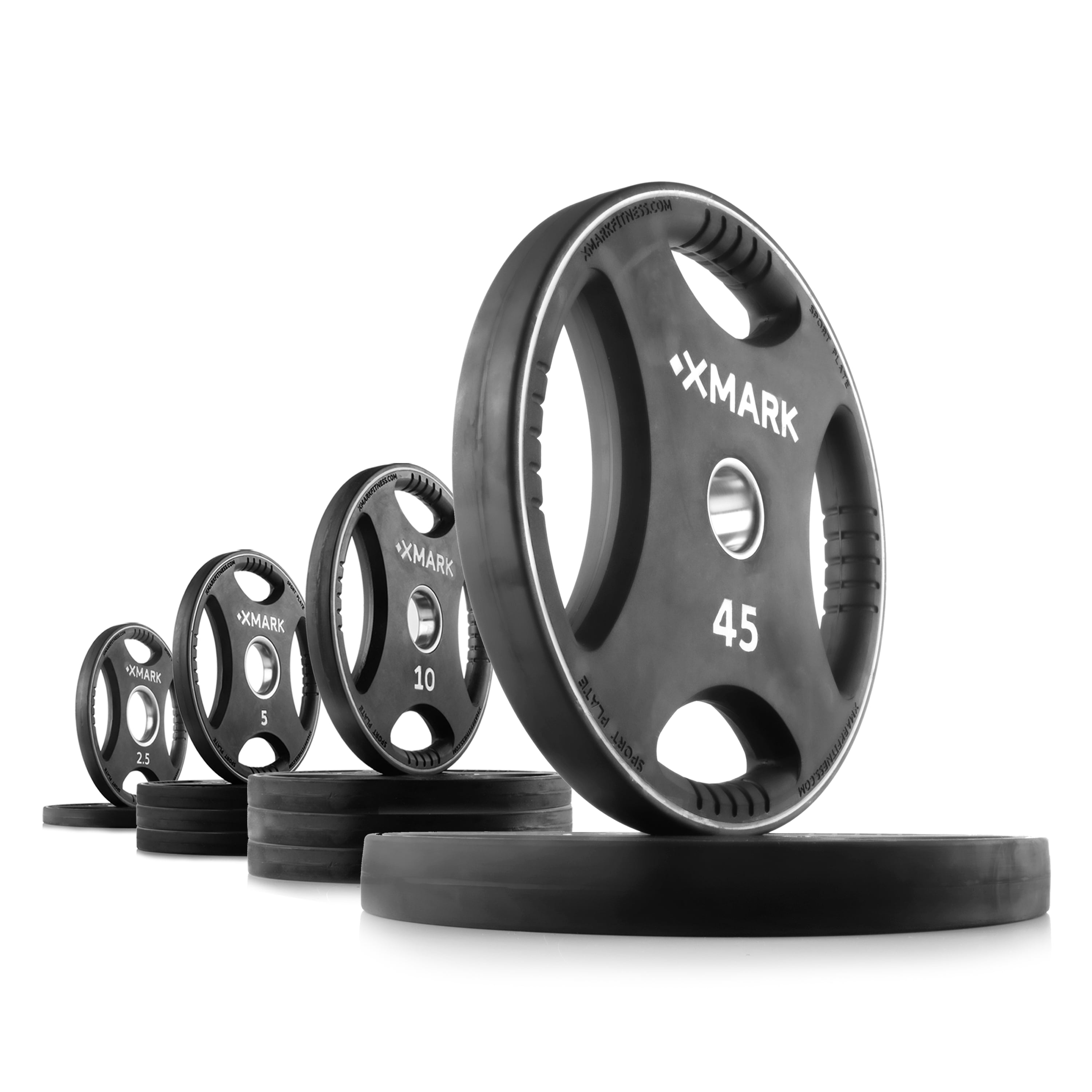 XMark SPORT 155 lb Set of Olympic Weight Plates