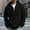 Black, variant on Bnwani Hoodies for Men Long Sleeve Hooded Drawstring Casual Tops Black L