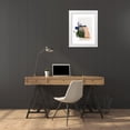 thumbnail image 3 of PI Studio 15x18 White Modern Wood Framed Museum Art Print Titled - Patchwork Pieces II, 3 of 4