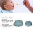thumbnail image 4 of Kid Suction Bowl, Toddler Suction Plates Soft  For Kitchen For Dishwasher Beige,Ginger,Olive Green,Orange,Grey Blue, 4 of 8