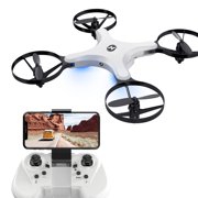 Holy Stone HS220 FPV RC Quadcopter Drone with Camera Live Video, WiFi APP Control, Altitude Hold, Headless Mode, One Key Take Off/Landing, 3D Flips, Foldable Arms,Wing and Folding Flight Modes