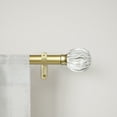 thumbnail image 2 of Umbra Origami 1" Window Curtain Rod 42-120" Gold, 2 of 4