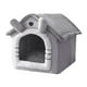 thumbnail image 2 of Cama cueva para gatos, tienda de campaña para gatos con cojín extraíble y lavable, plegable L, 2 of 9