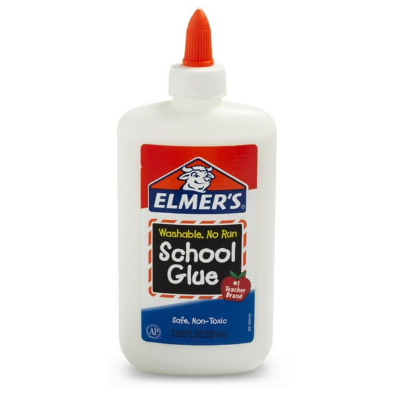 Elmer's Liquid School Glue, Washable, Great for Making Slime, 7.625 Ounces, 1 Count