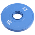 thumbnail image 3 of Gym Micro-Type Plates Dumbbell Weight Plate Rubber Fractional Weight Plates Add-on Aperture 50.4mm 2.0KG, 3 of 8