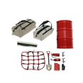 thumbnail image 3 of RC Decoration Accessories Tool Set Elastic Luggage Net Lightweight Miniature for Gray, 3 of 9