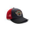 thumbnail image 1 of KNITE Gorra Farmer Fisher rojo Trucker Hombre Ajustable Pesca Oceano Estilo, 1 of 4