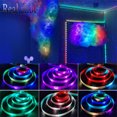 thumbnail image 2 of Music Sync Color Changing Strip Lights App Control RGB Strip for Room Home Party Decoration, 2 of 9