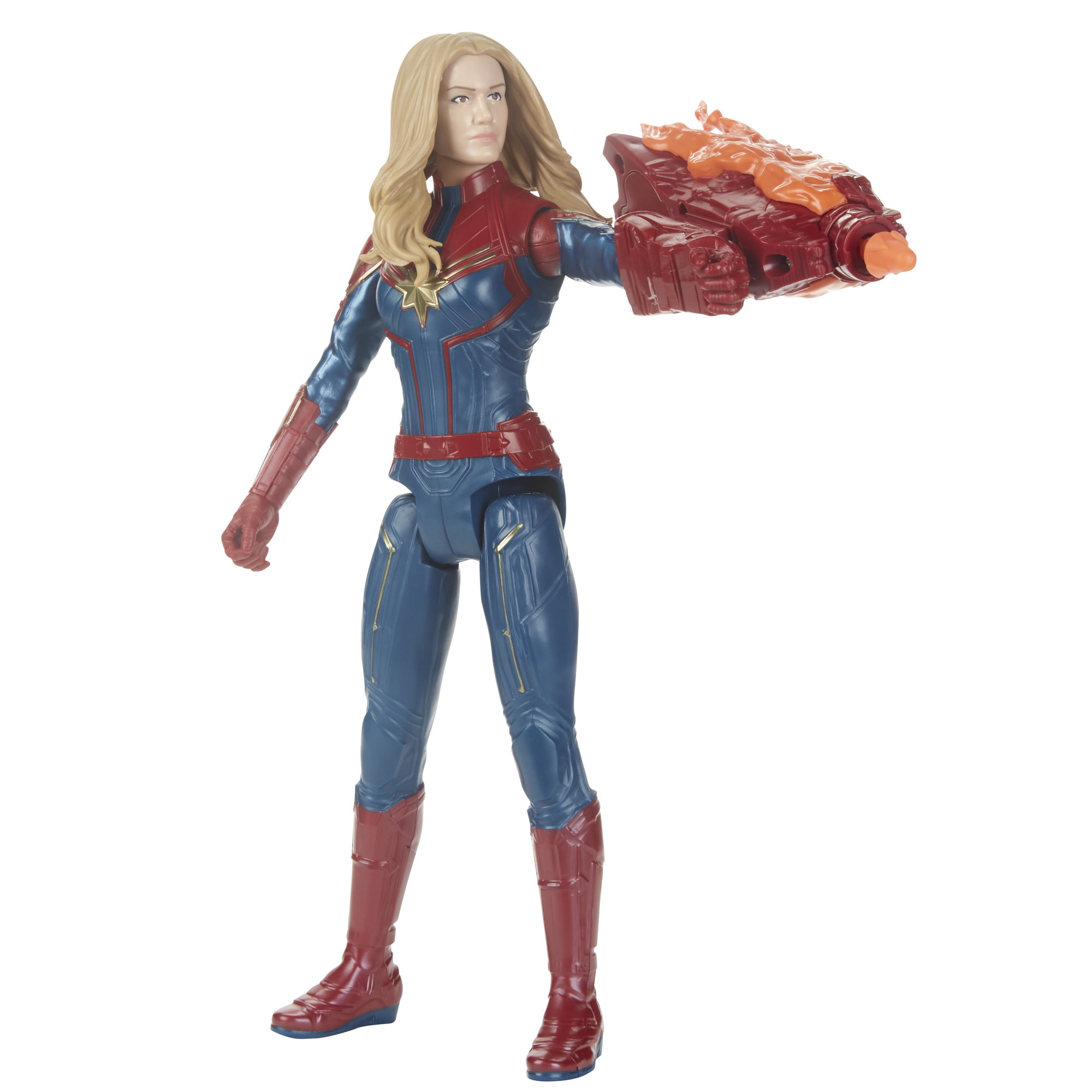 Marvel Avengers Titan Hero Series Captain Marvel Power FX Doll NIB
