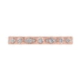 thumbnail image 3 of 14K Rose Gold Diamond Wedding Band Ring (0.16 Carat) (Ring Size 10.75) (I1-I2 Clarity), 3 of 6