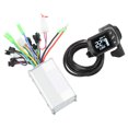 thumbnail image 3 of Electric Bike Brushless Controller Kit, Motor Brushless Controller Aluminum Alloy 48V 60V 350W Data Recording  For Modification, 3 of 8