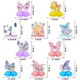 thumbnail image 2 of Decoración de fiesta de mariposas Adornos de panal de abeja de mariposa Cumpleaños de niños Mesa de panal Bola de panal de abeja, 2 of 3