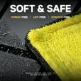 thumbnail image 6 of toretark Car Drying Towel,Extra Large 36"x24" Microfiber Towel for Cars XL,Quick-Dry, Streak-Free,No Water Spots,Car Cleaning & Detailing Supplies,Double-Sided High Absorbency Edgeless Design, 6 of 7