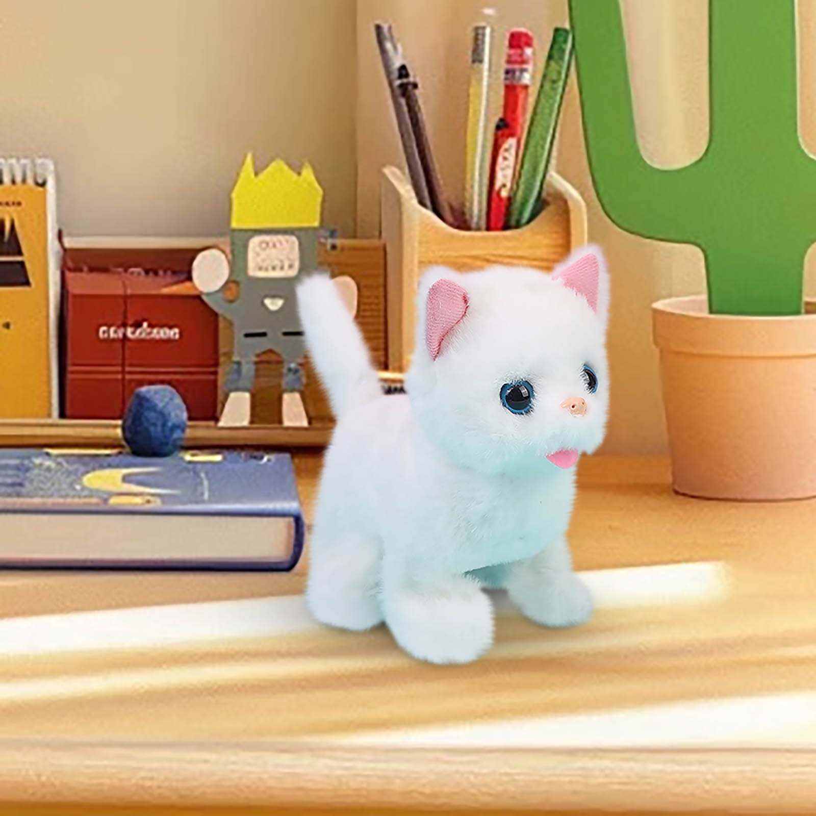 YUNAFFT Robot Dog & Robot Cat, Realistic Puppy That Acts Like a Real Puppy, Robotic Puppy Dog Realistic for Adults That Looks Real, Toy Dogs That Walk and Bark