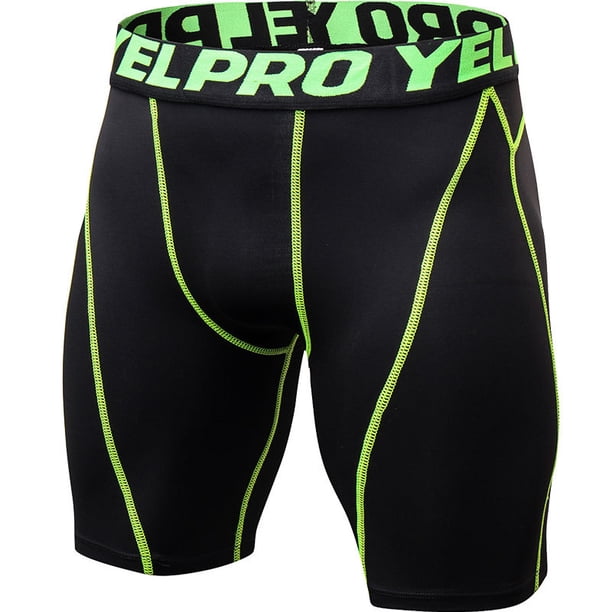 Pantalones cortos deportivos ajustados para hombre, para entrenamiento, fitness, running, transpirables, de secado rápido, elásticos, 1054