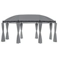 thumbnail image 1 of vidaXL Pavillon avec Rideaux 520x349x255 cm Anthracite, 1 of 5