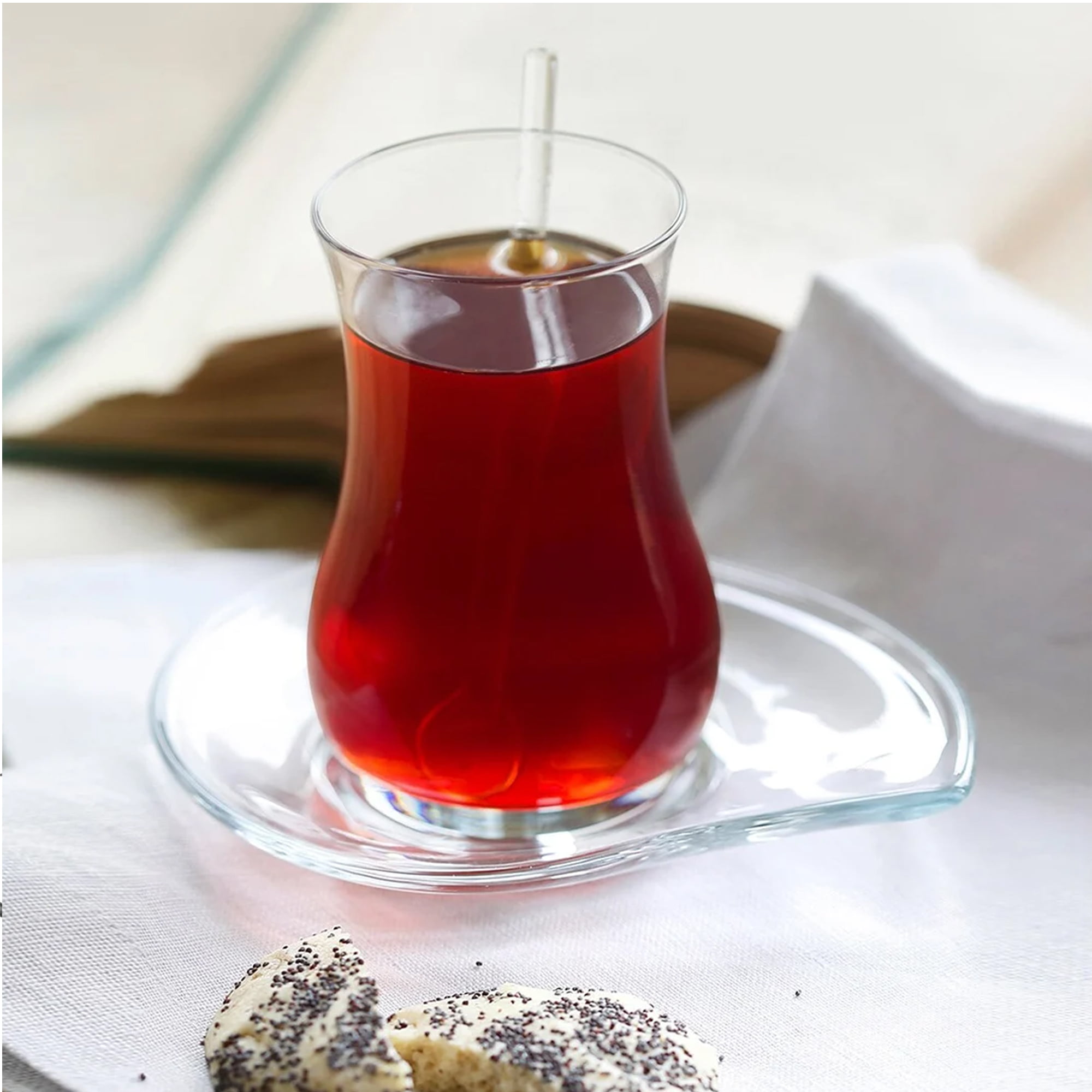 12 Pcs Glazze Mirage Crystal Luxury Tea Set, Arabic Tea Set, Arabic Tea  Glasses, Bohemian Tea Set, Moroccan Tea Set - Traditional Turk