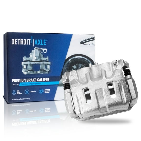 Detroit Axle - Front Left Driver Side Brake Caliper w/Bracket Replacement for 2011 2012 2013 2014 2015 2016 2017 Honda Odyssey
