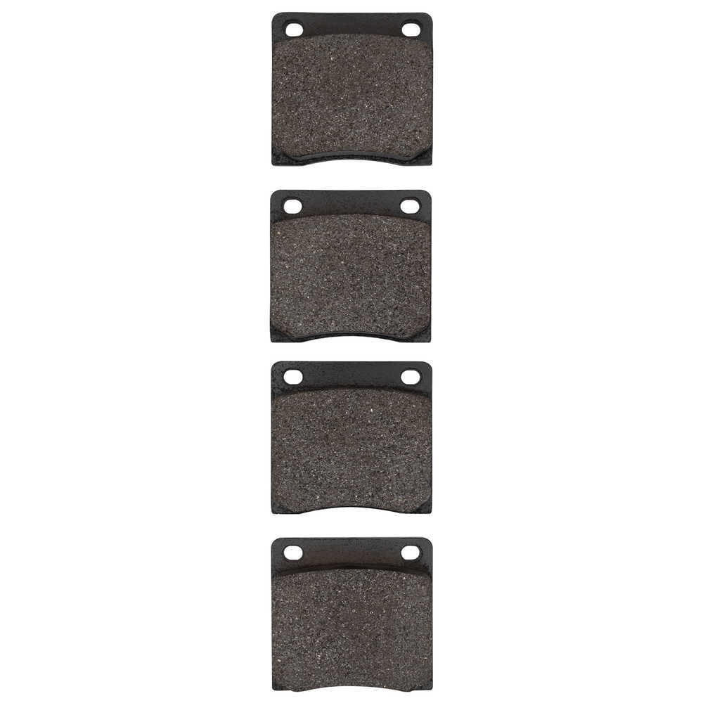 Dynamic Friction Company 1551-0041-00 DFC 5000 Advanced Brake Pads - Semi Metallic - OE Equivalent