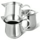 thumbnail image 3 of Juego de 3 tazas de leche de acero inoxidable de 90 ml (3 oz), jarra pequeña para espumar leche, ideal para café expreso., 3 of 7
