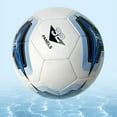 thumbnail image 3 of Eigraketly Balón de fútbol de goma de la vejiga para la PU flexible del fútbol profesional del tamaño del balón de fútbol del entrenamiento Deportes y aire libre blanco negro rojo, 3 of 6