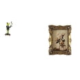 thumbnail image 1 of Estatua De Rana Camarero, Escultura Animal, Figura Decorativa Creativa, Adorno De Mesa Para Chimenea, Entrada, Estante, Regalo De Cumpleaños, Marco De Fotos, Marco De Fotos Ornamentado, Adorno, 1 of 8