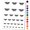 Black, variant on Delicate Detailed Butterfly Spring Summer Nature Monarch Water Resistant Temporary Tattoo Set Fake Body Art Collection - Orange